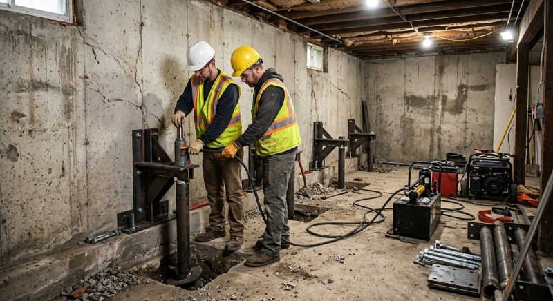 Basement Stabilization in Palm Beach County, FL