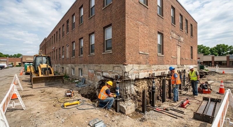 Commercial Foundation Repair in Palm Beach County, FL