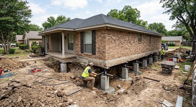 Concrete Foundation Leveling in Palm Beach Gardens, FL