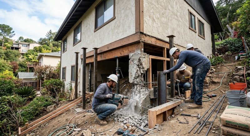 Concrete Foundation Repair in Delray Beach, FL