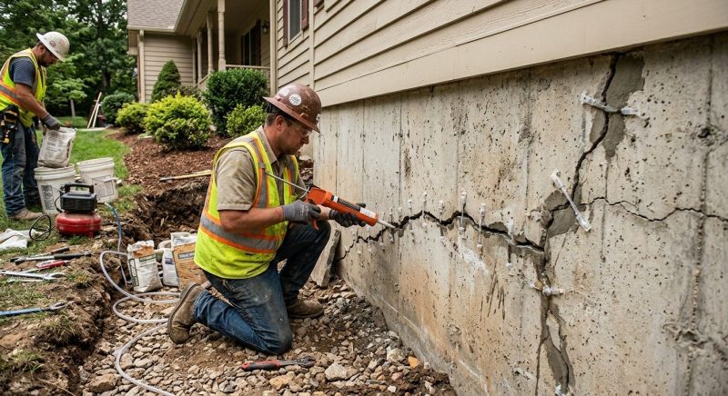 Cracked Foundation Repair in Boynton Beach, FL