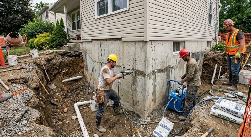 Cracked Foundation Repair in Palm Beach County, FL