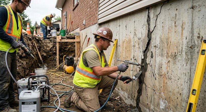 Cracked Foundation Repair in Loxahatchee, FL