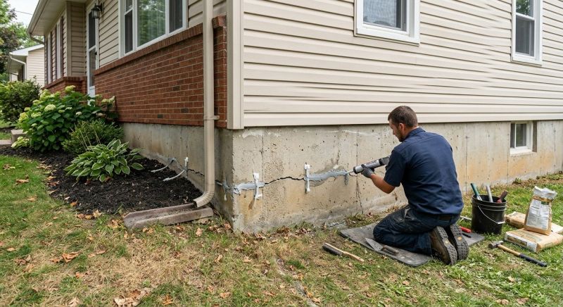 Cracked Foundation Repair in Palm Beach Gardens, FL