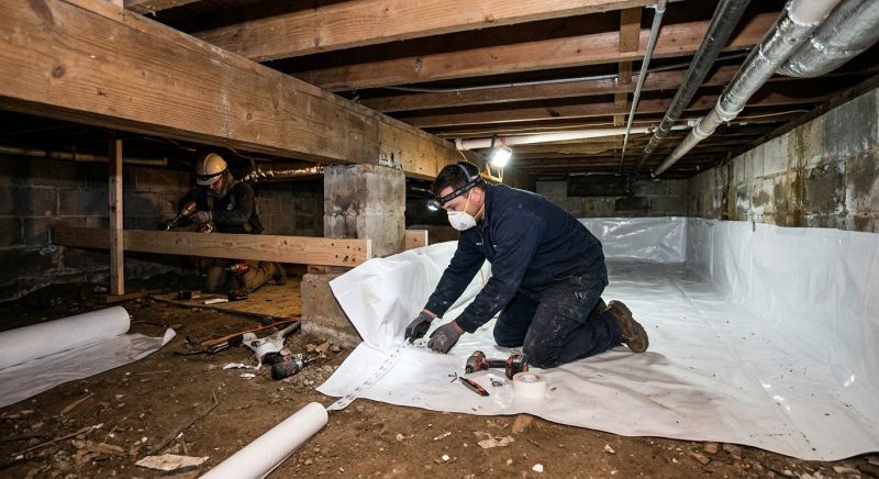 Crawl Space Leveling in Palm Beach County, FL