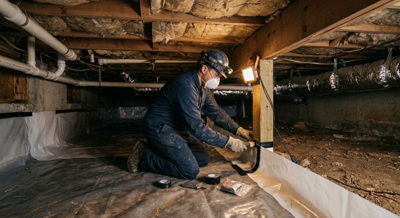 Crawl Space Leveling in Palm Beach County, FL