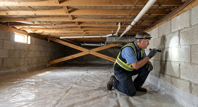 Crawl Space Leveling in Palm Beach County, FL
