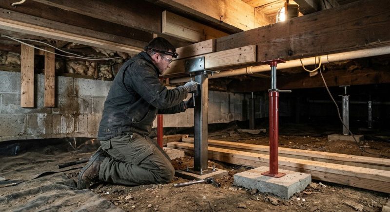 Crawlspace Structural Repair in Palm Beach County, FL