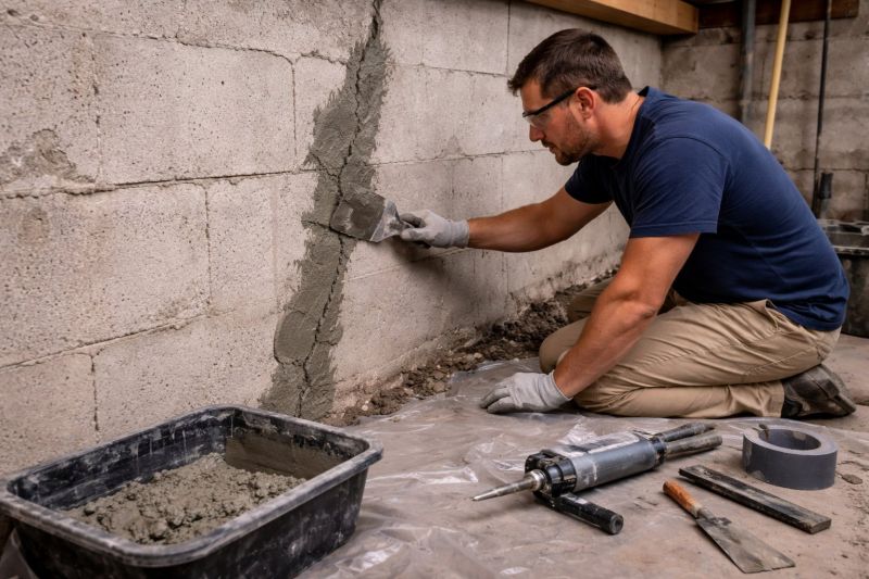Foundation Crack Repair in Palm Beach, FL