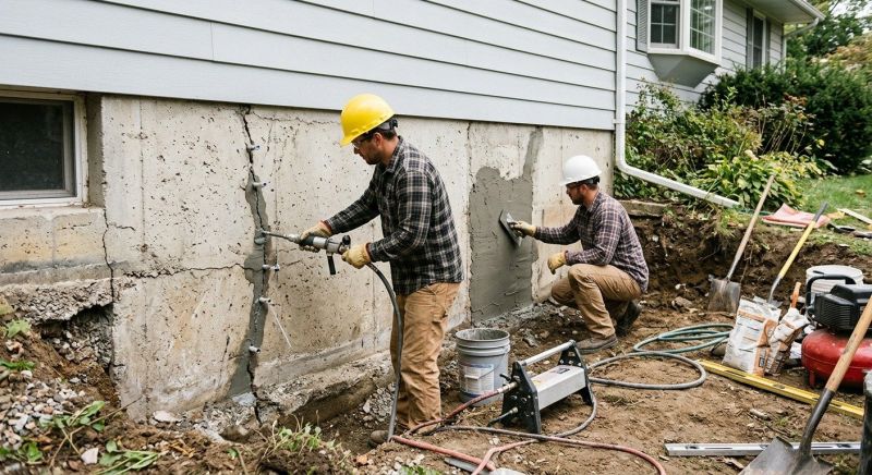 Foundation Cracks Repair in Palm Beach County, FL