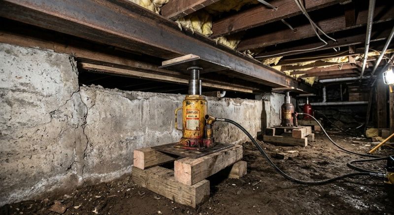 Foundation Jacking in Jupiter, FL