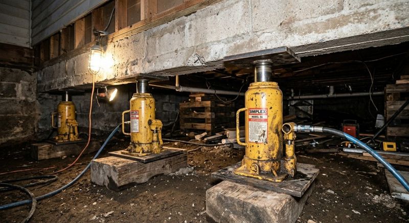 Foundation Jacking in Jupiter, FL