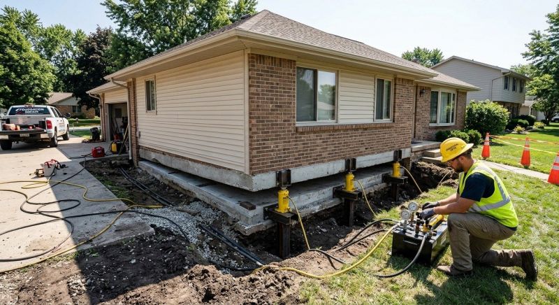 Foundation Lifting in Lake Worth, FL
