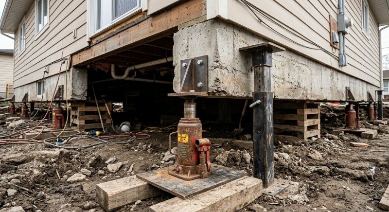 Foundation Lifting in West Palm Beach, FL