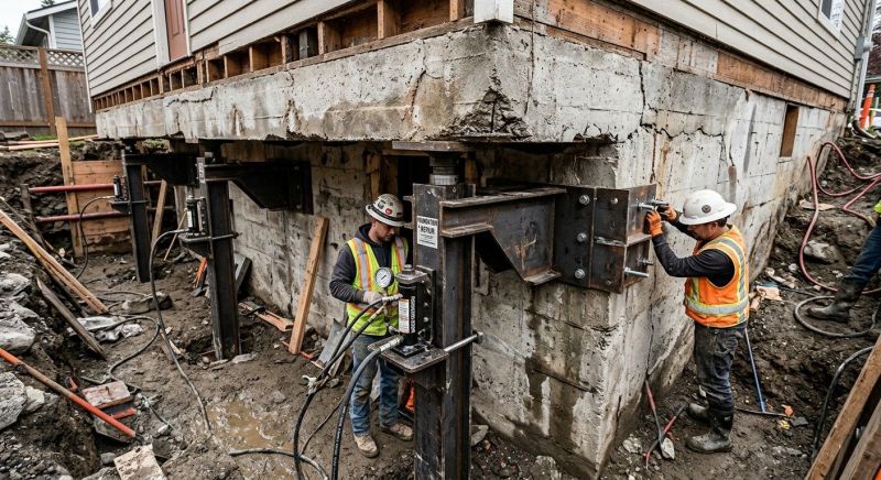 Foundation Lifting in West Palm Beach, FL