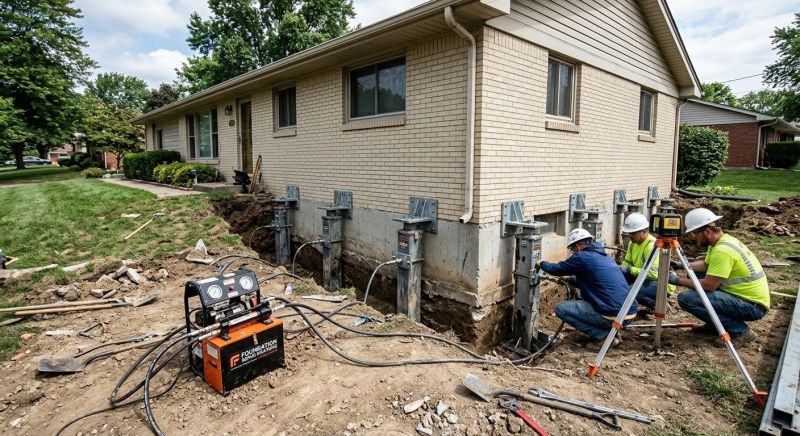 Foundation Pier Leveling in Palm Beach County, FL
