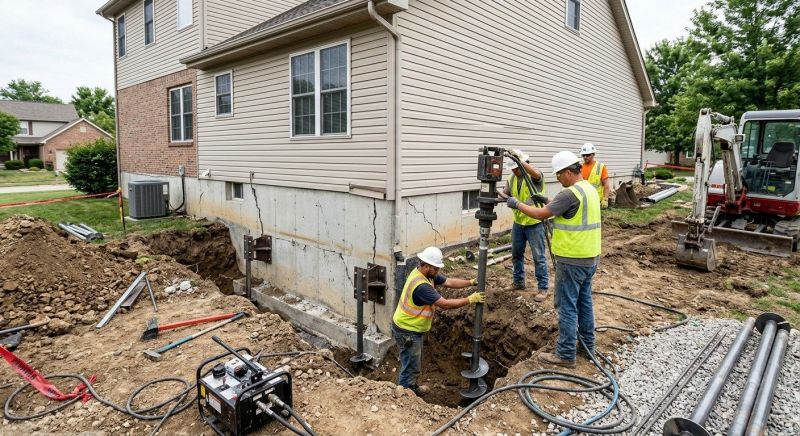 Foundation Settlement Repair in Palm Beach County, FL