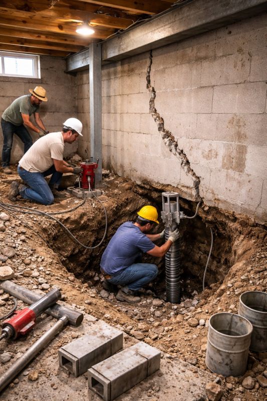 Foundation Structural Repair in Palm Beach Gardens, FL