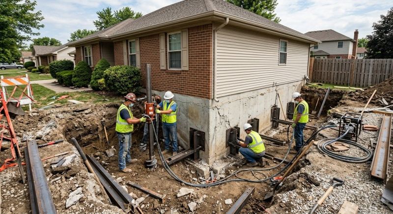 House Foundation Repair in Palm Beach Gardens, FL