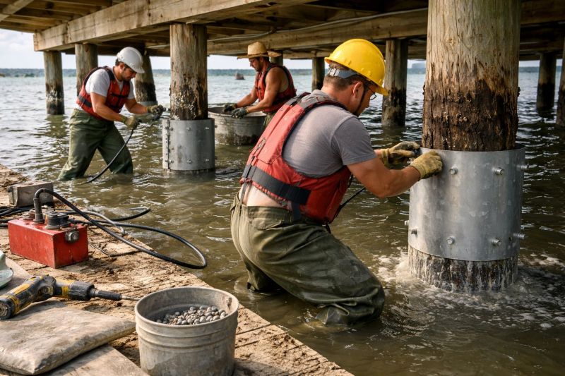 Piling Repair in Palm Beach County, FL