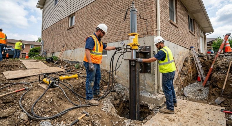 Settling Foundation Service in Palm Beach Gardens, FL