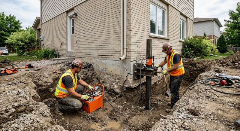Sinking Foundation Lifting in Palm Beach County, FL