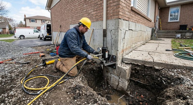 Sinking Foundation Repair in Jupiter, FL