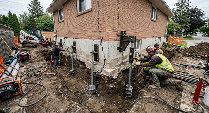 Sinking Foundation Repair in Palm Beach County, FL