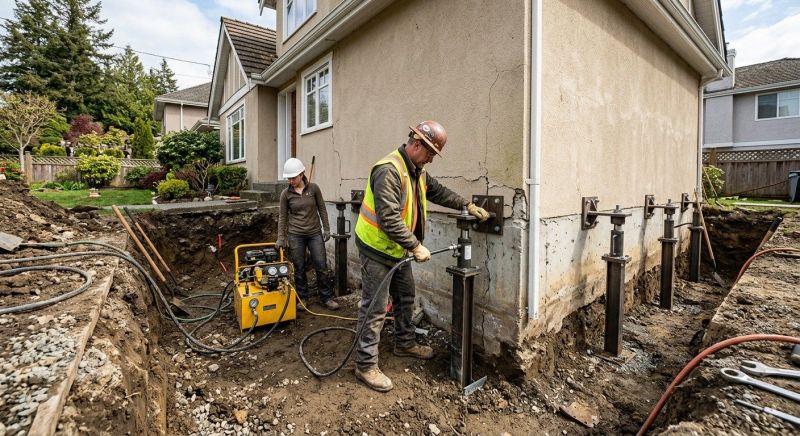Sinking Foundation Repair in Palm Beach County, FL