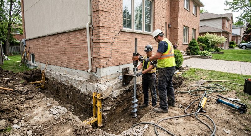 Sinking Foundation Repair in Palm Beach Gardens, FL